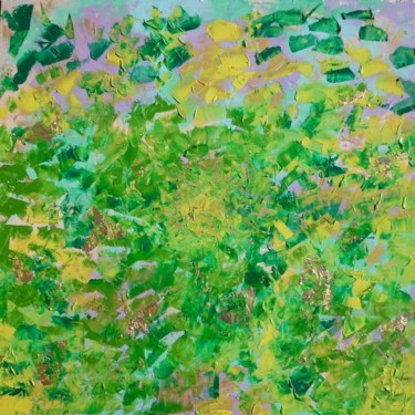 Pittura intitolato "spring happens alwa…" da F, Opera d'arte originale