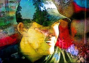 Peinture intitulée "Phil Mickelson in A…" par Miki De Goodaboom, Œuvre d'art originale, Huile