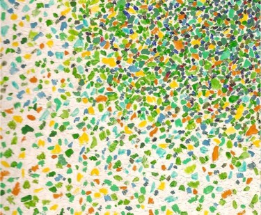 Peinture intitulée "Changement" par H . Mortazavi, Œuvre d'art originale, Huile
