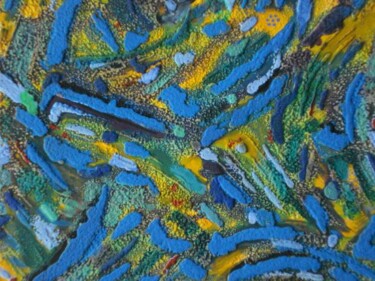 Peinture intitulée "Sans Titre" par H . Mortazavi, Œuvre d'art originale, Huile