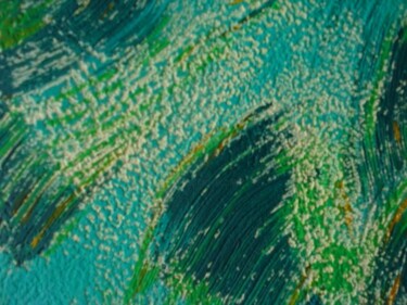 Peinture intitulée "Souffle" par H . Mortazavi, Œuvre d'art originale, Huile