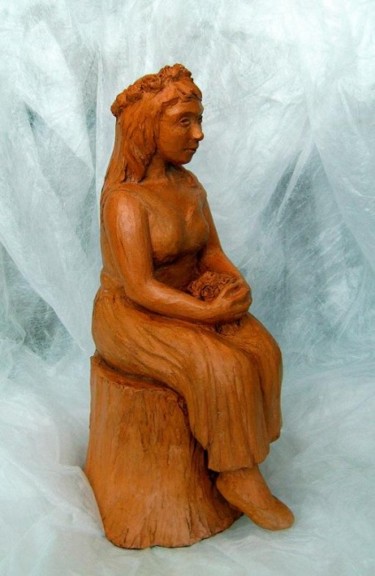Sculpture intitulée "Printemps" par Marian Cobos, Œuvre d'art originale