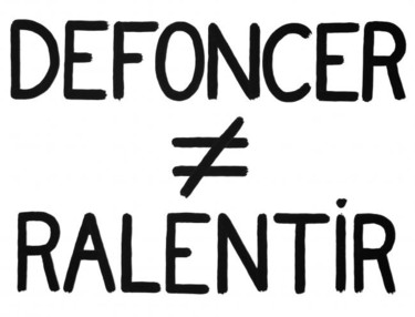 Peinture intitulée "DEFONCER" par Toytoy, Œuvre d'art originale