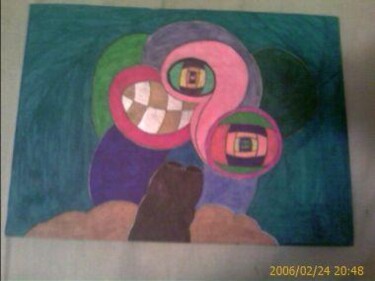 Tekening getiteld "A Psychedelic Portr…" door Randolph Beers, Origineel Kunstwerk