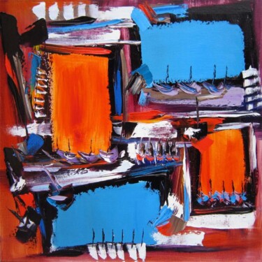제목이 "Cartes postales"인 미술작품 Muriel Cayet로, 원작, 기름