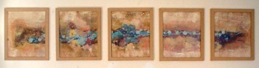 Peinture intitulée "Petite suite en ter…" par Michel Maréchal, Œuvre d'art originale
