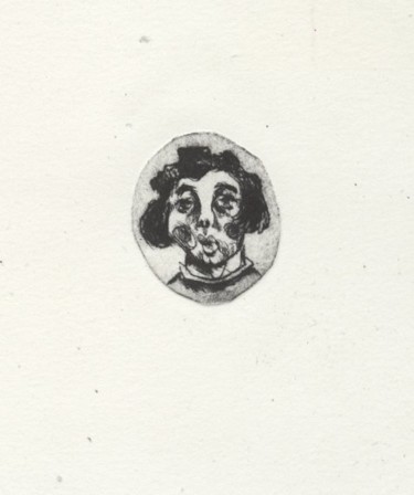 Dessin intitulée "Laura." par Frhégo, Œuvre d'art originale, Autre