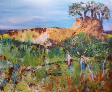 Peinture intitulée "Là où je t'emmènerai" par Rosiane Priam, Œuvre d'art originale
