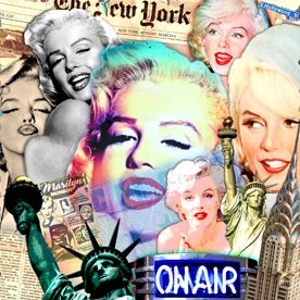 Peinture intitulée "ON AIR" par Alan Berg, Œuvre d'art originale