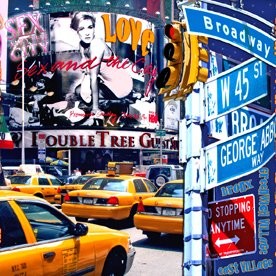 Peinture intitulée "SEX AND THE CITY" par Alan Berg, Œuvre d'art originale