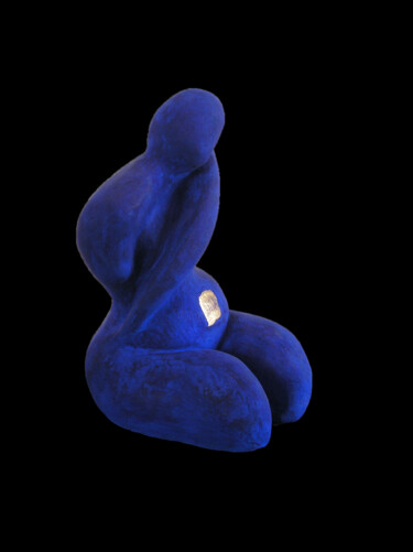 Sculpture intitulée "Enlovée" par Ruby, Œuvre d'art originale, Terre cuite