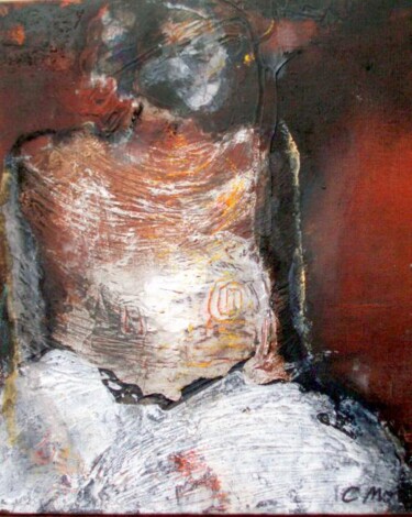 Peinture intitulée "en attente" par Catherine Monmarson, Œuvre d'art originale