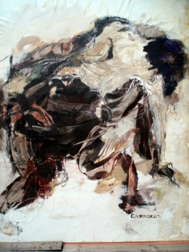 Peinture intitulée "Métamorphose" par Catherine Monmarson, Œuvre d'art originale
