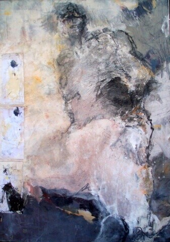 Peinture intitulée "PRE D ELLE" par Catherine Monmarson, Œuvre d'art originale