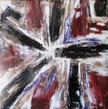 Painting titled "Execusion No.1" by Sio Montera, Original Artwork, Oil