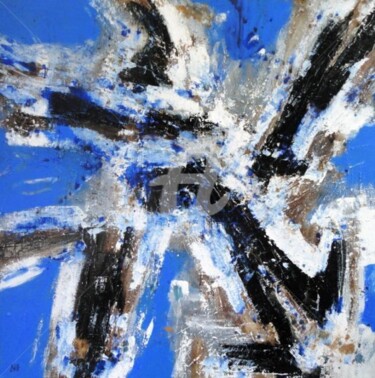 Painting titled "Execusion No.2" by Sio Montera, Original Artwork, Oil