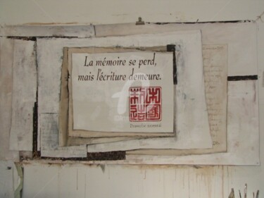 Peinture intitulée "proverbe chinois" par Domondo, Œuvre d'art originale