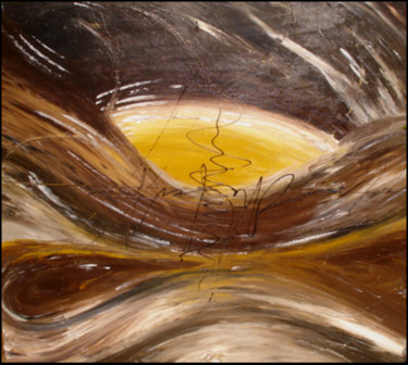 Peinture intitulée "volupté" par Sab, Œuvre d'art originale, Huile