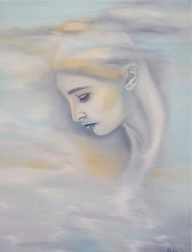 Peinture intitulée "Nous sommes nés d'u…" par Alix, Œuvre d'art originale, Huile