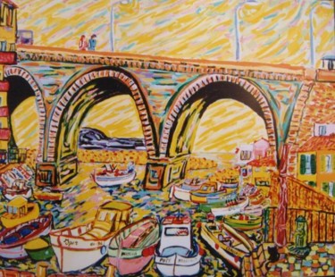 Marseille .le pont des Auffes