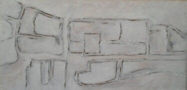 Desenho intitulada "desumanização #11" por Alberto Simões De Almeida, Obras de arte originais, Outro
