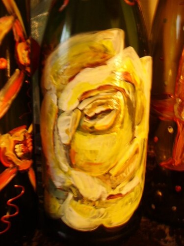 제목이 "BOUTEILLE DECORATIVE"인 미술작품 Dominique De Roo로, 원작, 아크릴