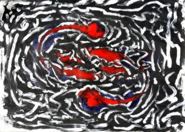 「003.JPG」というタイトルの絵画 Claude Langevin (Cloud Rabbit)によって, オリジナルのアートワーク