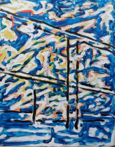 「0030.JPG」というタイトルの絵画 Claude Langevin (Cloud Rabbit)によって, オリジナルのアートワーク