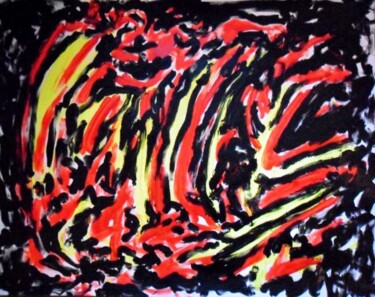 「045.JPG」というタイトルの絵画 Claude Langevin (Cloud Rabbit)によって, オリジナルのアートワーク
