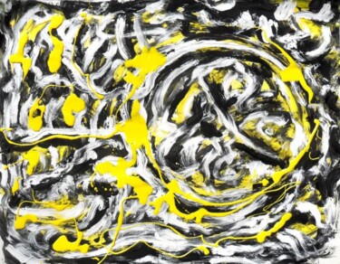 「051.JPG」というタイトルの絵画 Claude Langevin (Cloud Rabbit)によって, オリジナルのアートワーク