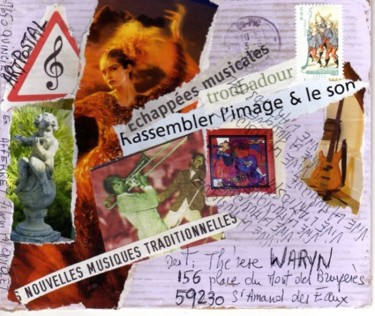 Sculpture intitulée "artpostalafferret__…" par Anne-Frédérique Ferret, Œuvre d'art originale