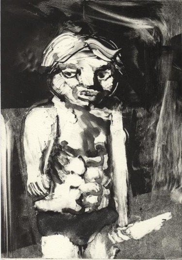 Artisanat intitulée "Olivier -avec un co…" par Frhégo, Œuvre d'art originale
