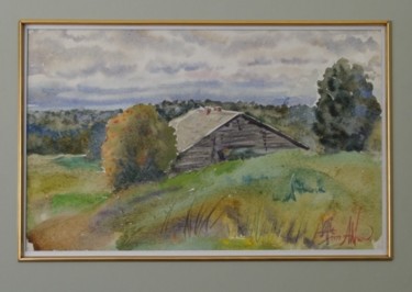 Painting titled "kareliya" by Alexey Kriventsov, Original Artwork