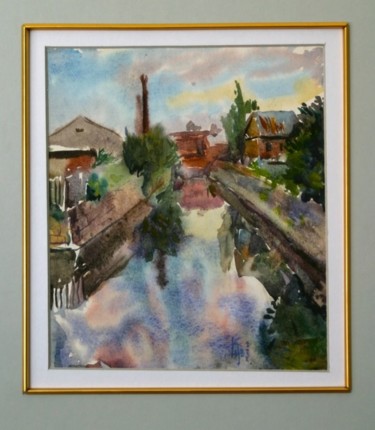 Painting titled "kronshtadt, russia" by Alexey Kriventsov, Original Artwork
