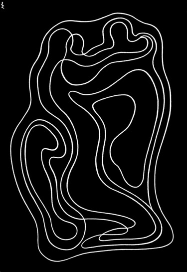 Peinture intitulée "Multi-dimensional e…" par Lia Chechelashvili, Œuvre d'art originale, Acrylique