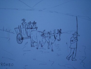 Desenho intitulada "Desnhos_Romeo_Zanch…" por Romeo Zanchett, Obras de arte originais