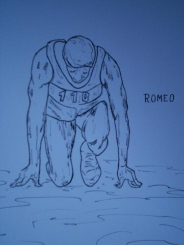 Desenho intitulada "Desnhos_Romeo_Zanch…" por Romeo Zanchett, Obras de arte originais