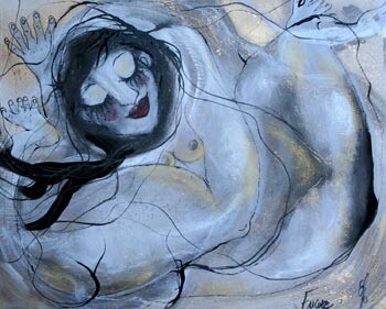 Peinture intitulée "Encore" par Emilie Teillaud, Œuvre d'art originale