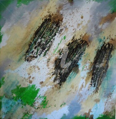 Painting titled "To the Wounds That…" by Sio Montera, Original Artwork, Oil