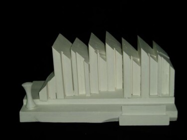 Escultura intitulada "humanização opus23" por Alberto Simões De Almeida, Obras de arte originais