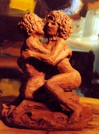 제목이 "RELATION SEXUELLE S…"인 조형물 Louis Runemberg로, 원작
