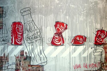 Peinture intitulée "E.D.M n° 83" par Eric Ullrich, Œuvre d'art originale
