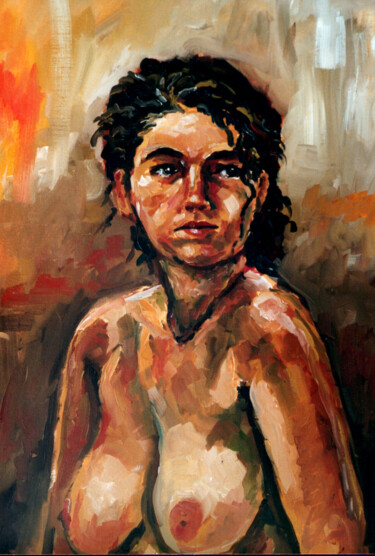 Painting titled "ESPRIT DE TIMIDITE…" by Louis Runemberg, Original Artwork