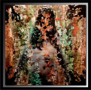 Peinture intitulée "She Appears from no…" par Tehos, Œuvre d'art originale, Huile