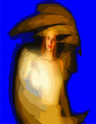 Artes digitais intitulada "Anjo" por Josil, Obras de arte originais