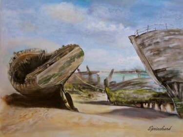 Peinture intitulée "Nostalgie" par Christian Eprinchard, Œuvre d'art originale, Acrylique
