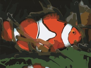 Artes digitais intitulada "peixe" por Josil, Obras de arte originais