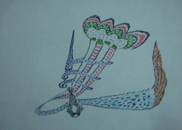 Dessin intitulée "DESSIN_4.jpg" par Merito Said, Œuvre d'art originale