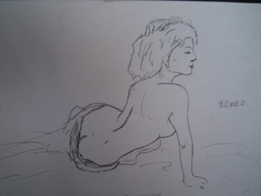 UMA MULHER MUITO SENSUAL Pintura intitulada "UMA MULHER MUITO SE…" por Romeo Zanchett, Obras de arte originais