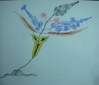 Dessin intitulée "DESSIN_8.jpg" par Merito Said, Œuvre d'art originale